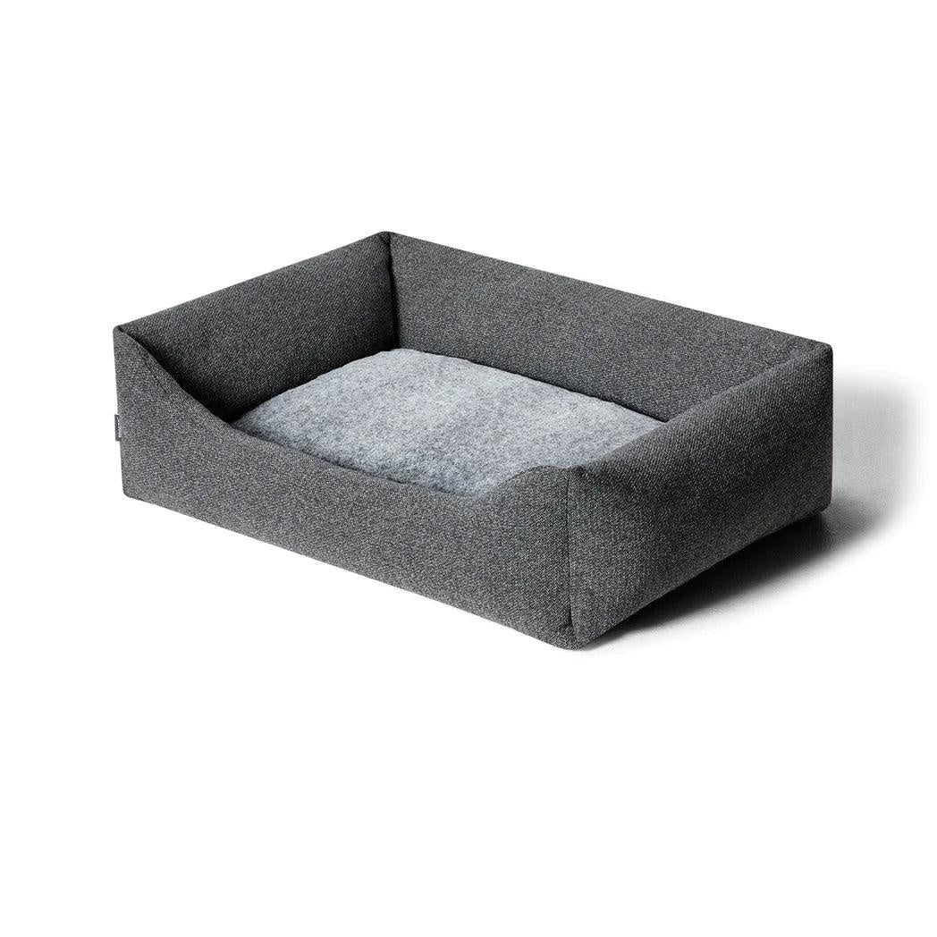 Snooza Low Front Lounger Dog Bed Grey