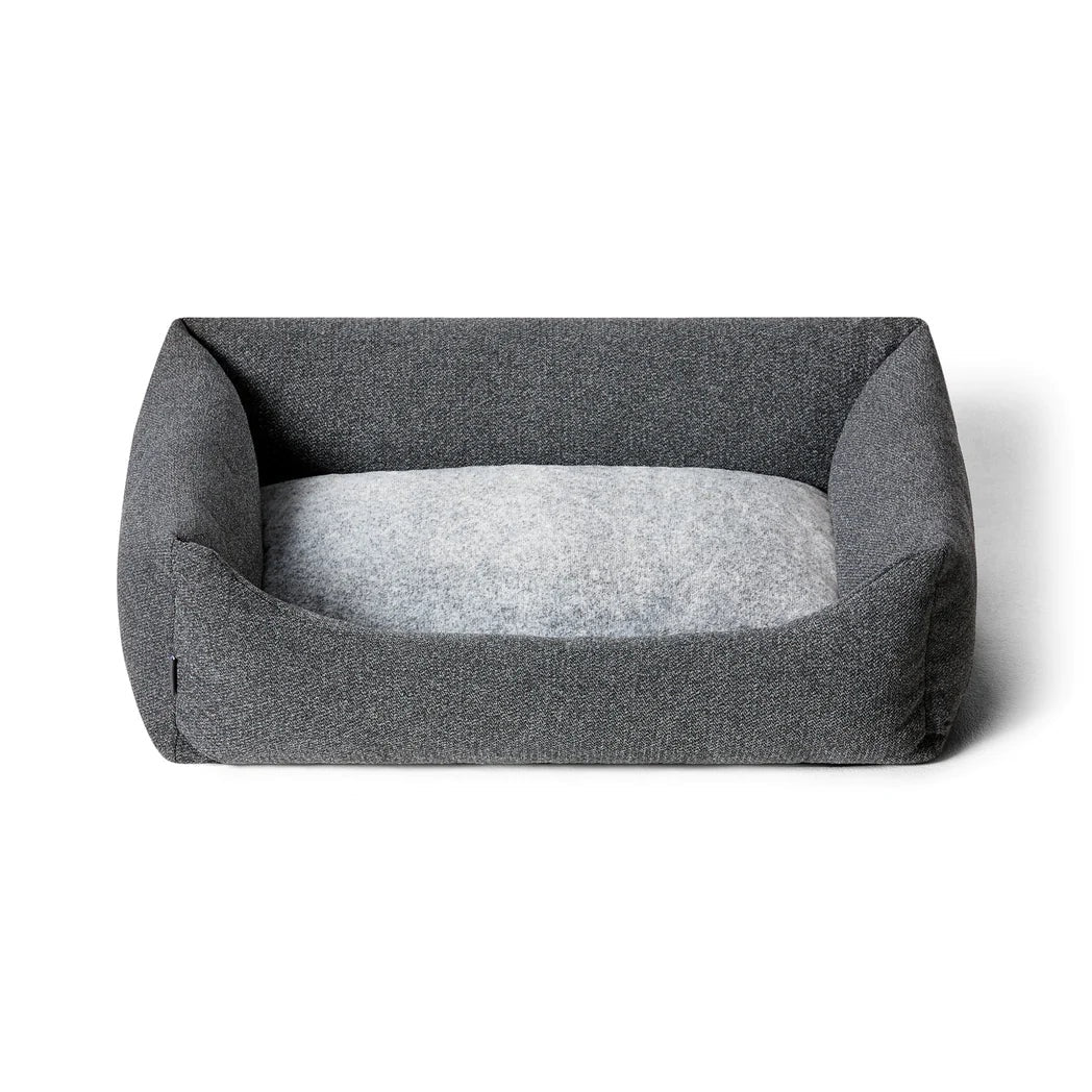 Snooza Low Front Lounger Dog Bed Grey