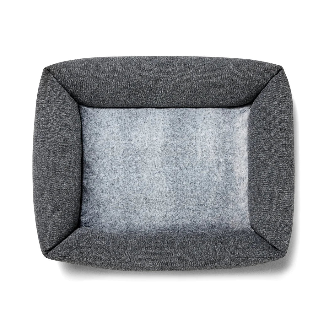Snooza Low Front Lounger Dog Bed Grey