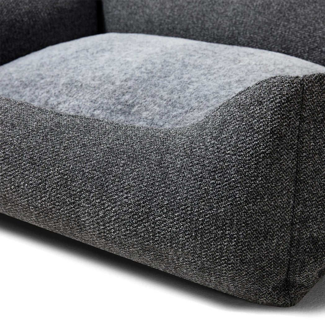 Snooza Low Front Lounger Dog Bed Grey
