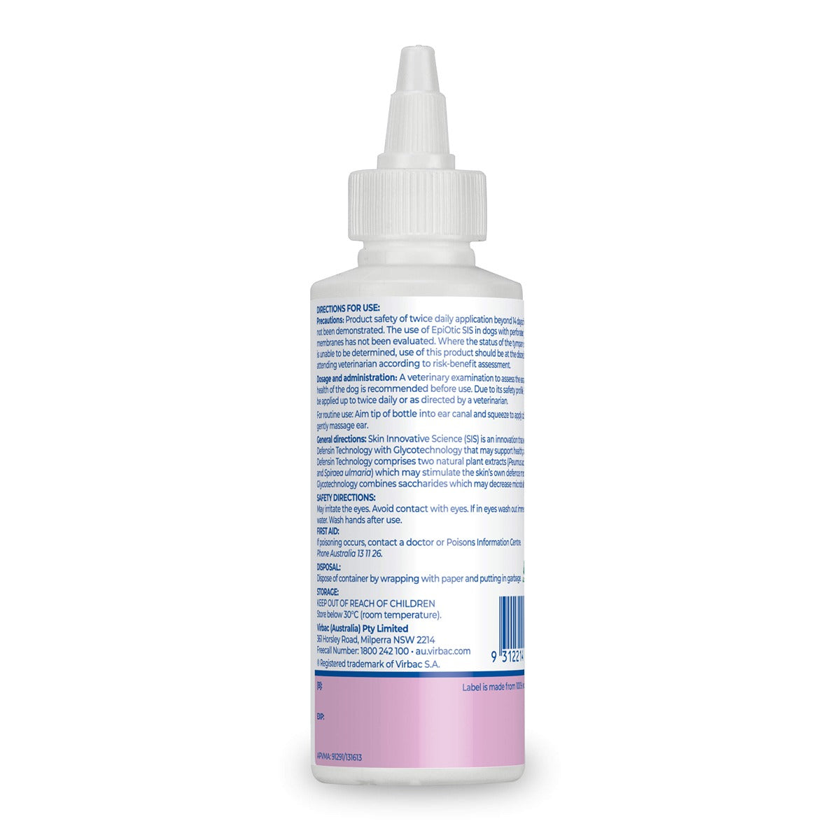 Epiotic SIS Ear Cleanser for Dogs