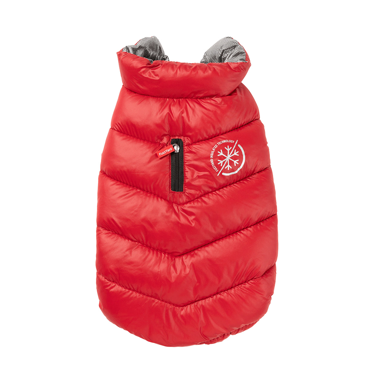 FuzzYard Hakuba Dog Jacket Red