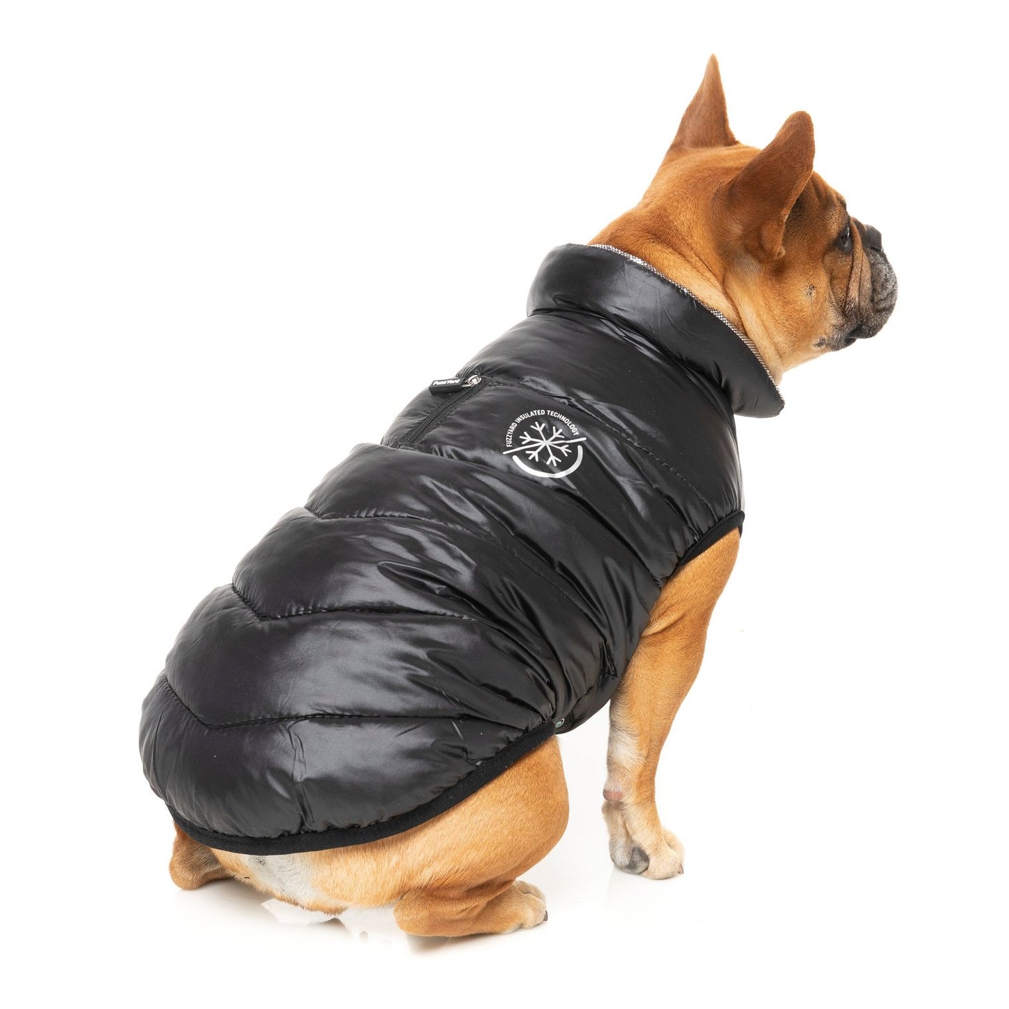 FuzzYard Hakuba Dog Jacket Black