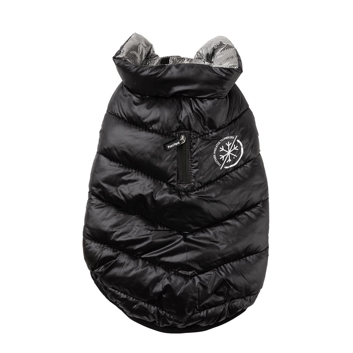 FuzzYard Hakuba Dog Jacket Black