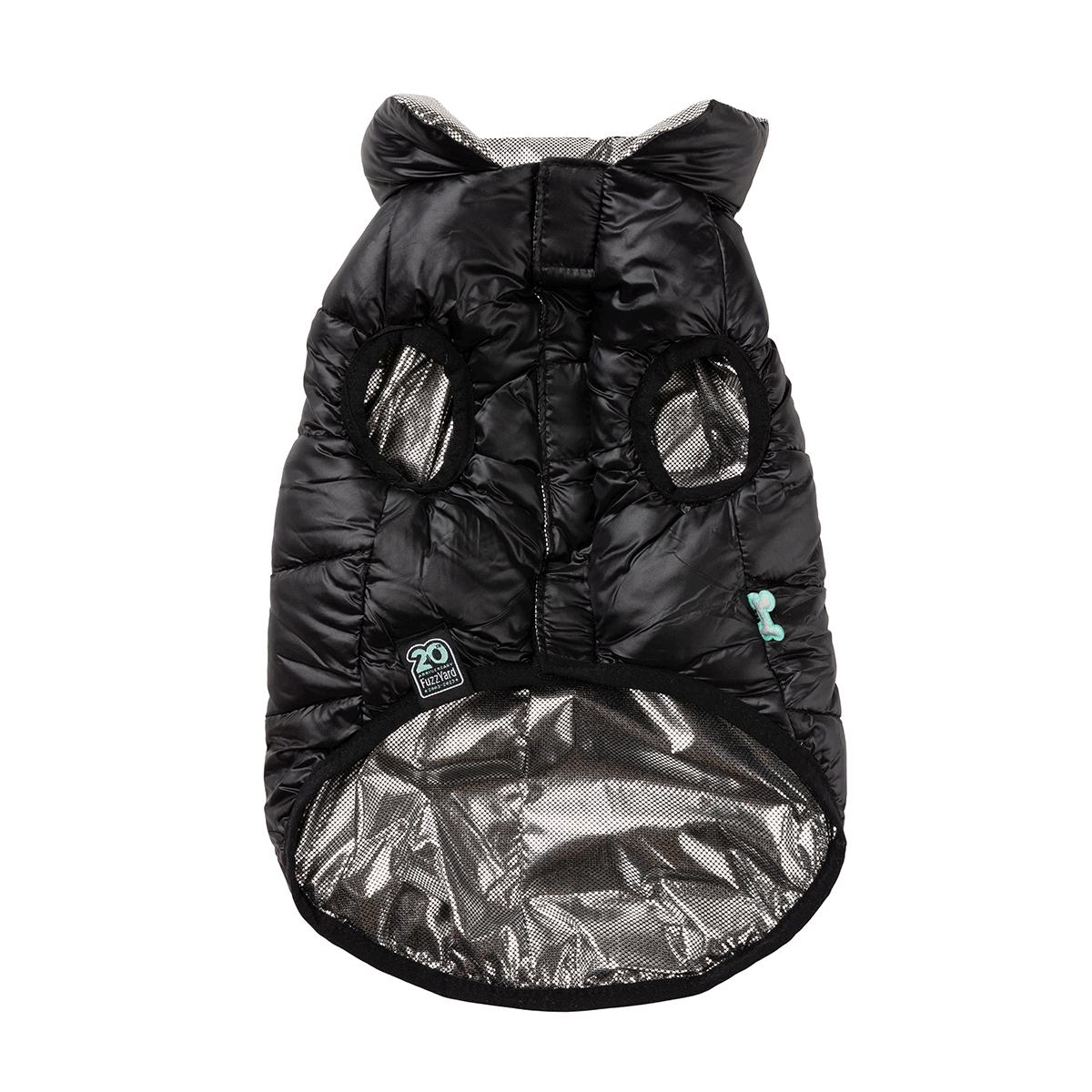 FuzzYard Hakuba Dog Jacket Black