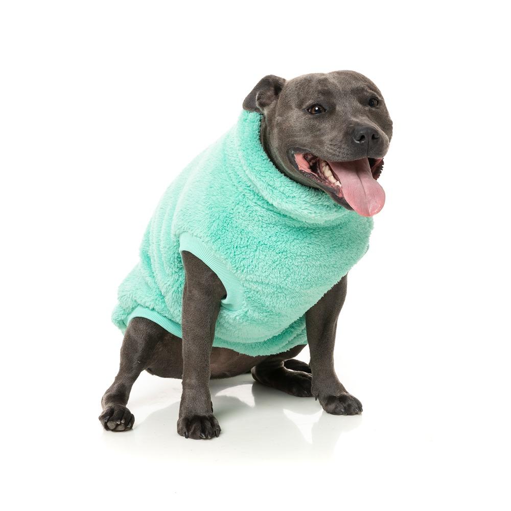 FuzzYard Turtle Teddy Dog Sweater