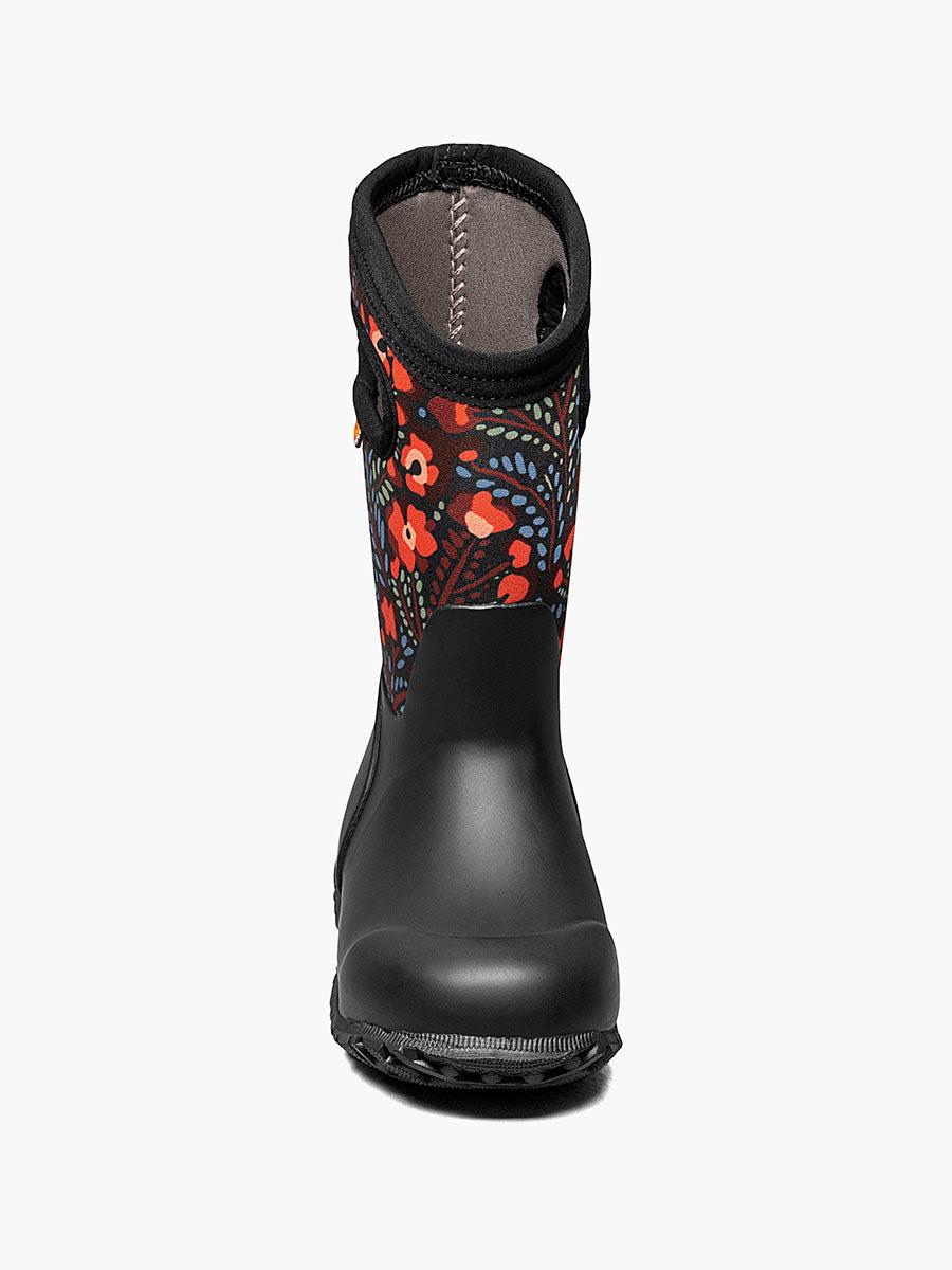 BOGS Kids York Sunflower Black/ patterned