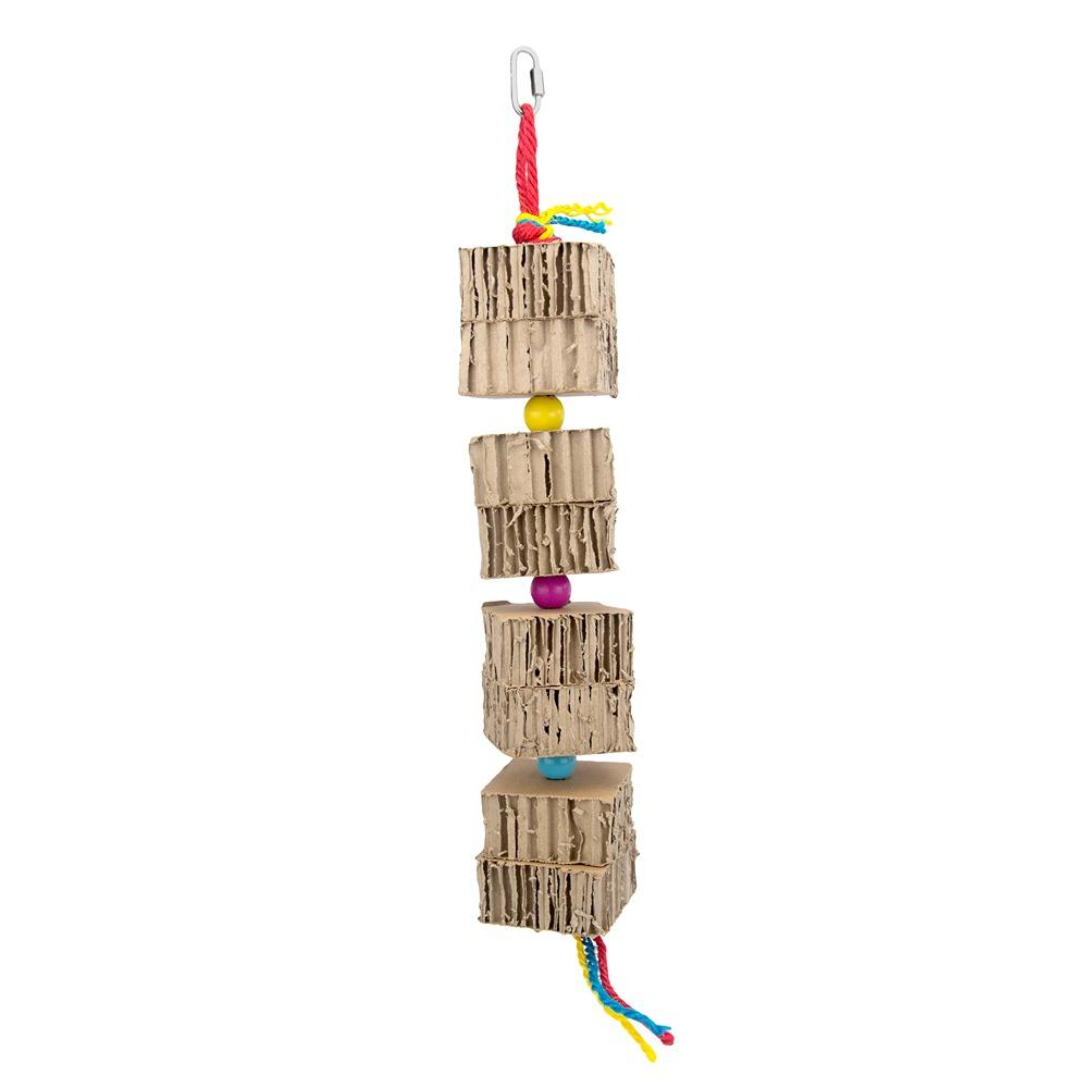 Bainbridge Destruct Shredz Card Tower Bird Toy x4