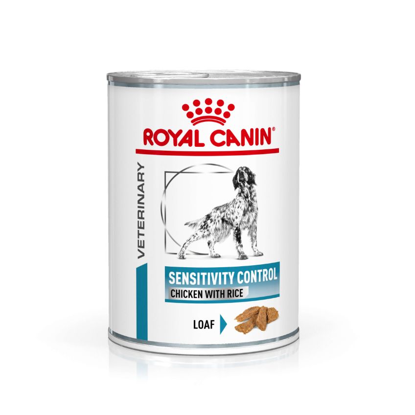 Royal Canin VET Sensitivity Control Chicken with Rice Dog Wet Food 410g