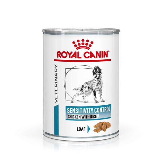 Royal Canin VET Sensitivity Control Chicken with Rice Dog Wet Food 410g