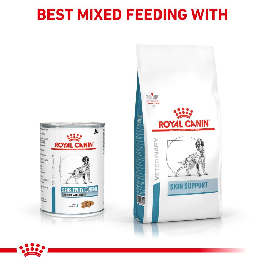 Royal Canin VET Sensitivity Control Chicken with Rice Dog Wet Food 410g