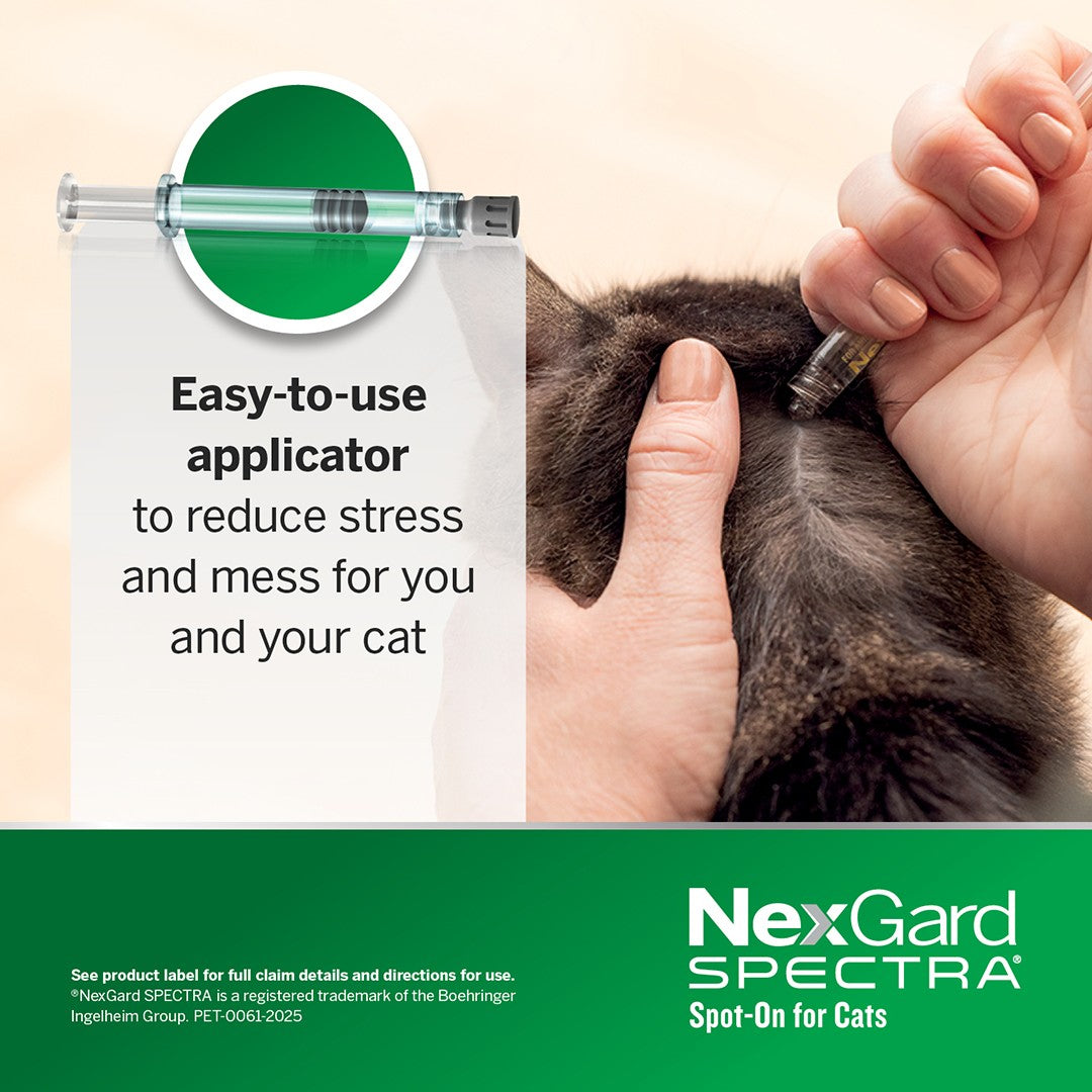 NexGard Spectra Spot-On for Cats 2.5-7.5 kg