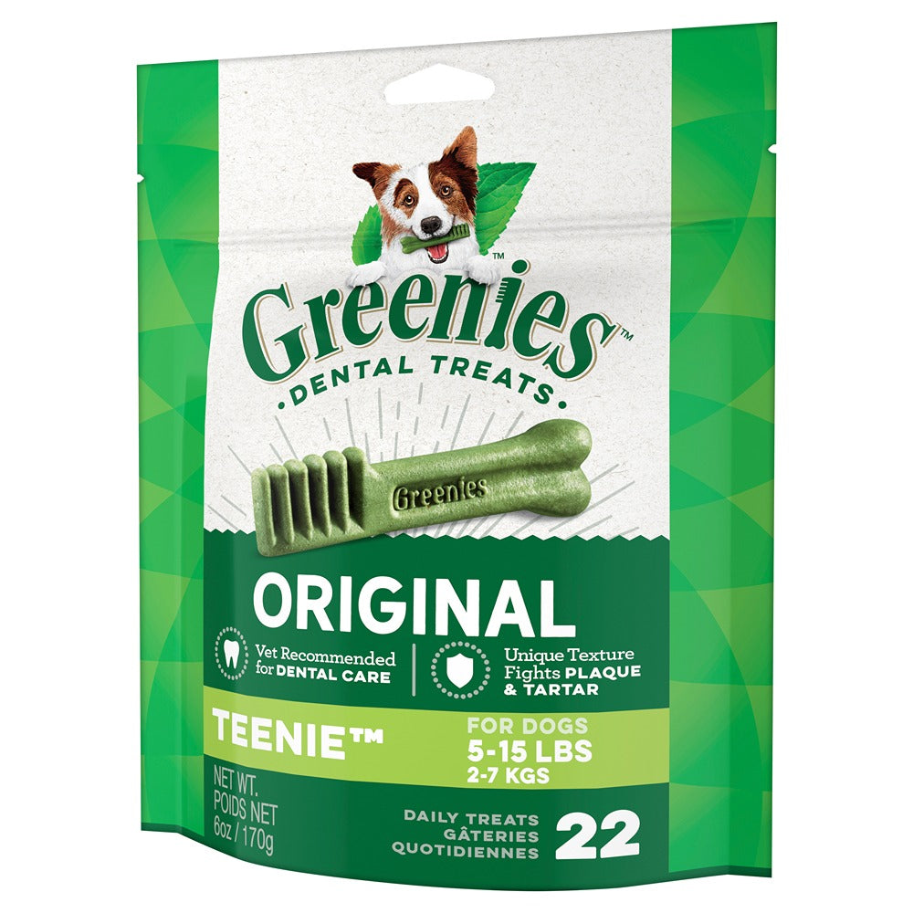 Greenies Dog Original Treat Teenie 170g