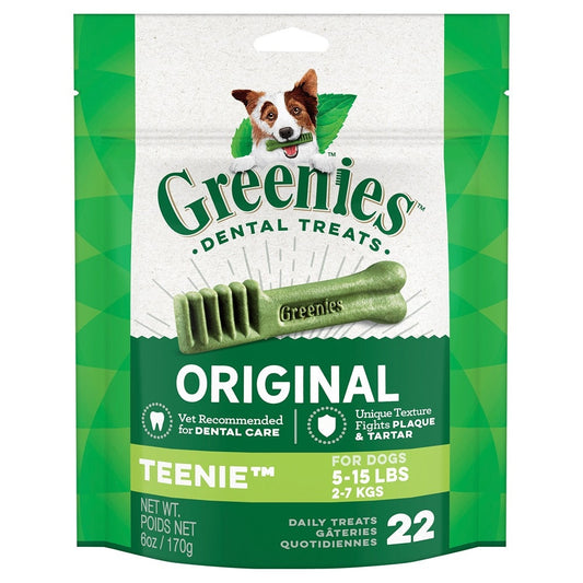 Greenies Teenie Extra Small Breed Original Dental Dog Treats