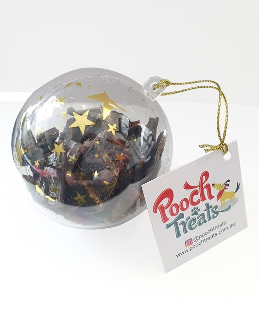 Pooch Treats Natural Dog Treat Bauble Beef Liver