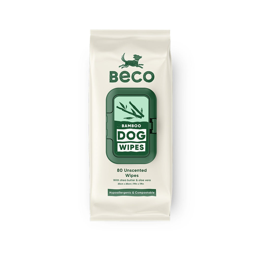 Beco Bamboo Wipes Unscented 80pk