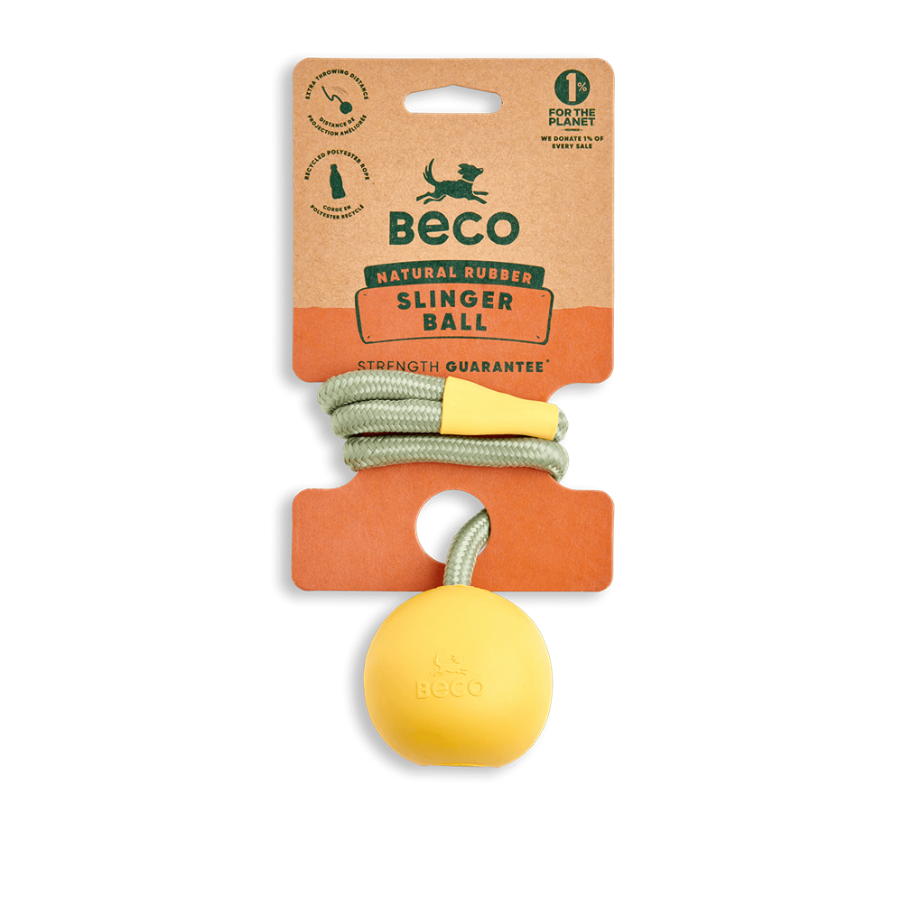 Beco Rubber Slinger Ball for Fetch