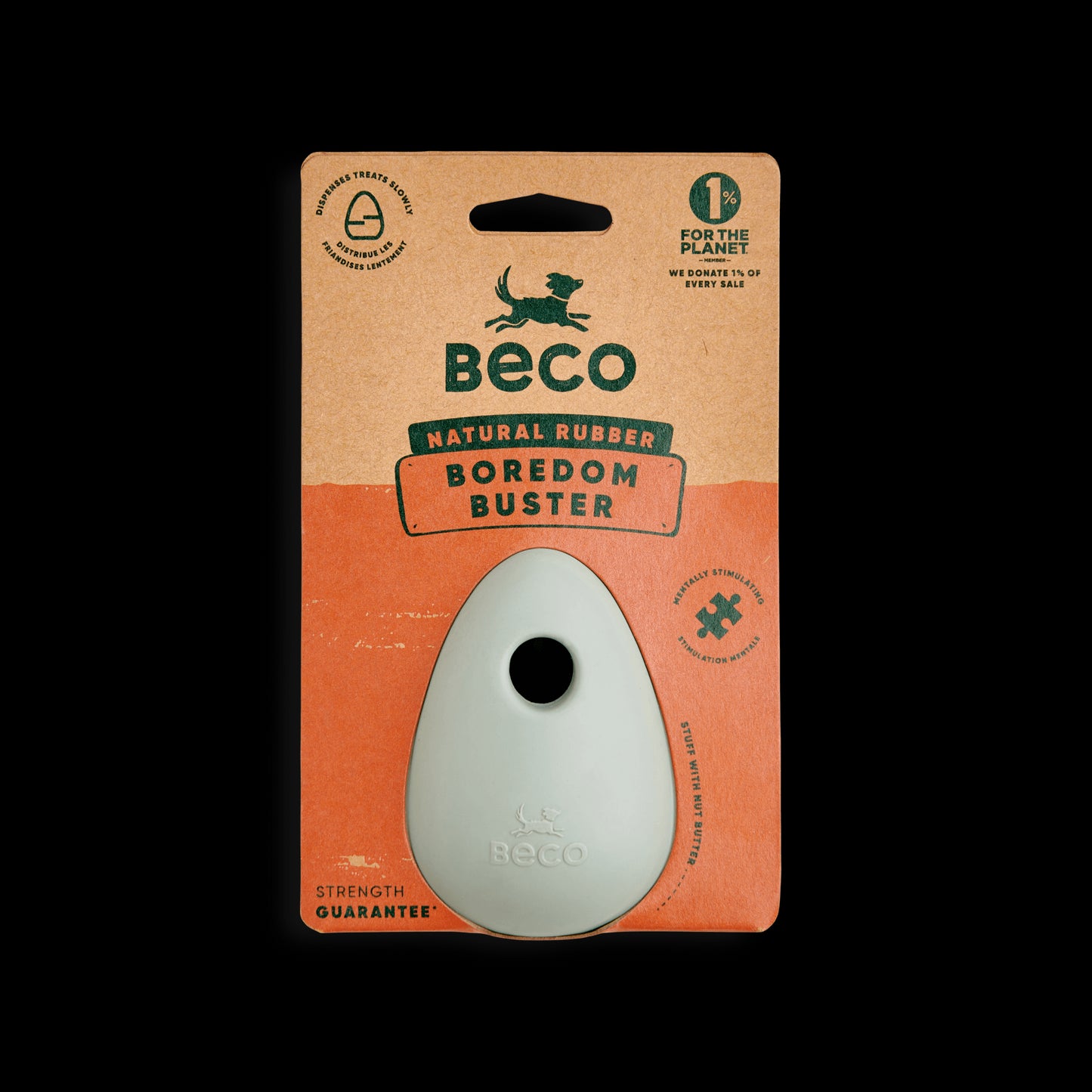 Beco Rubber Boredom Buster Enrichment Toy