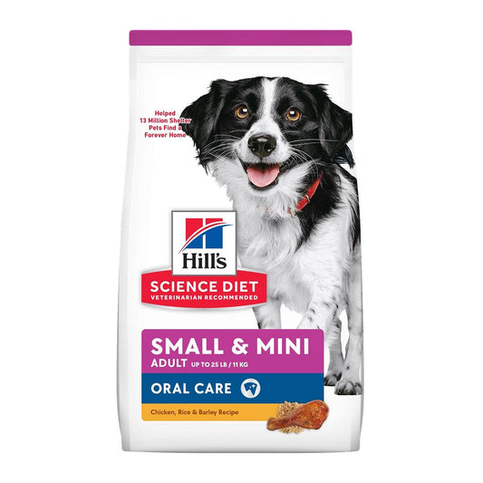 Hill's Science Diet Adult Oral Care Small & Mini Dry Dog Food