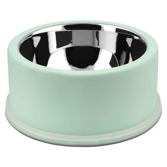 Buddy & Belle Stainless Steel Pet Bowl Aquamarine Small 230mL