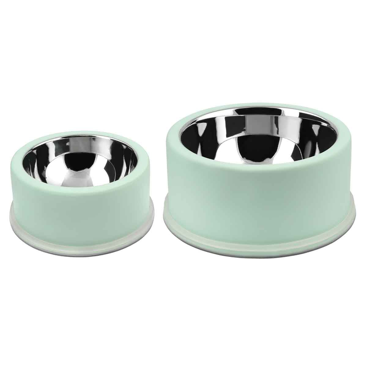 Buddy & Belle Stainless Steel Pet Bowl Aquamarine Small 230mL