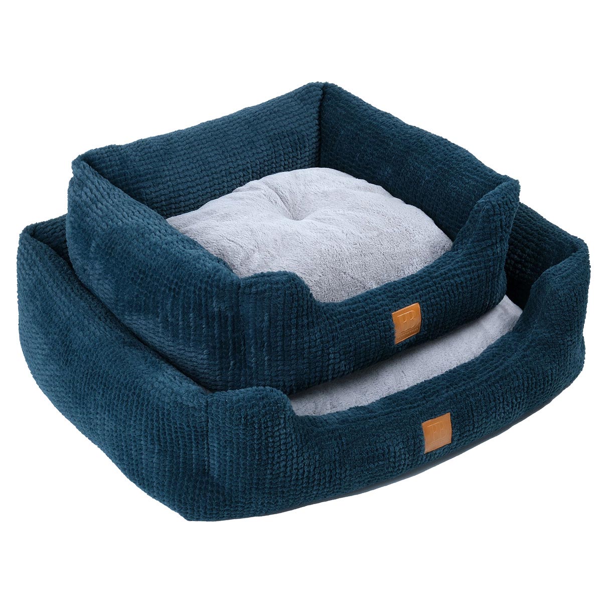 Buddy & Belle Bolster Bed Deep Ocean