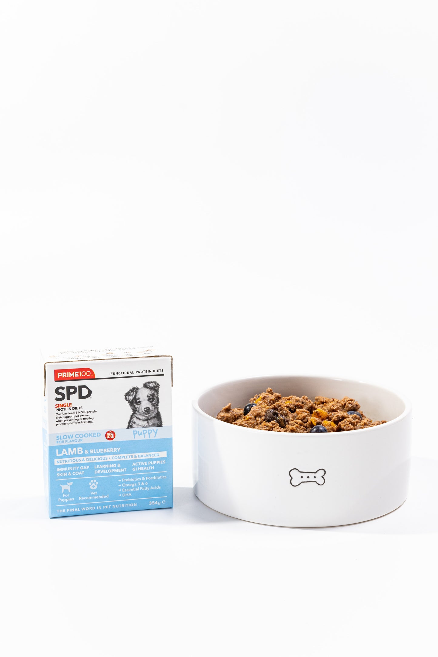 Prime100 SPD Slow Cooked Lamb and Blueberry Puppy Wet Dog Food