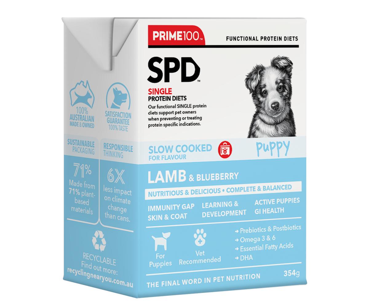 Prime100 SPD Slow Cooked Lamb and Blueberry Puppy Wet Food