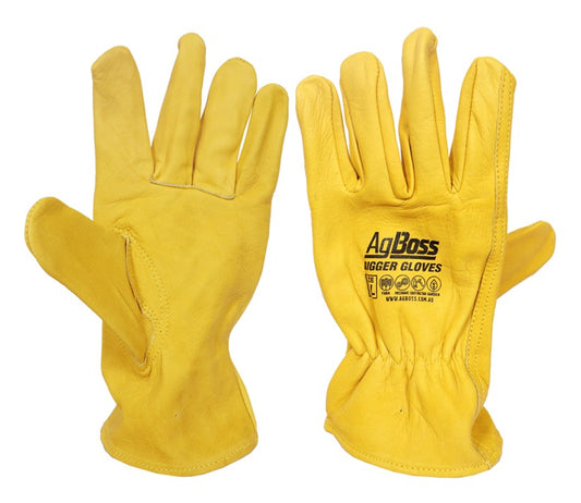 AgBoss Rigger Leather Gloves