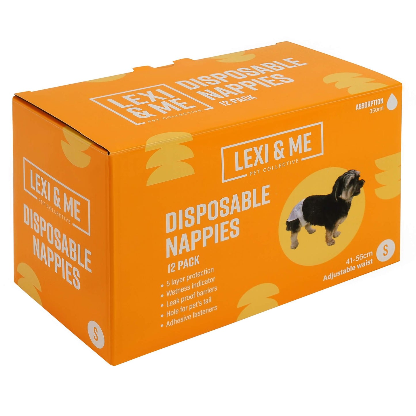 Lexi & Me Disposable Dog Nappies 12pk