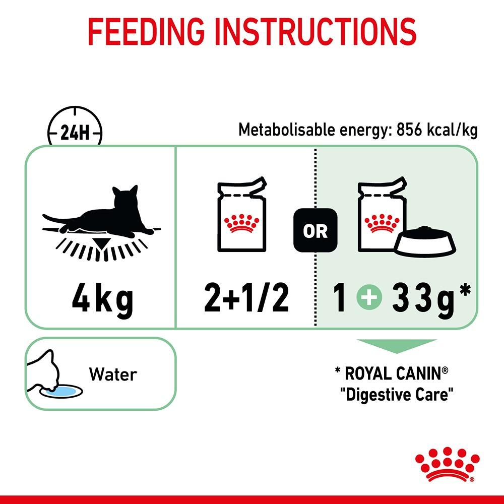 Royal Canin Digestive Care Loaf Adult Cat Wet Food Pouches