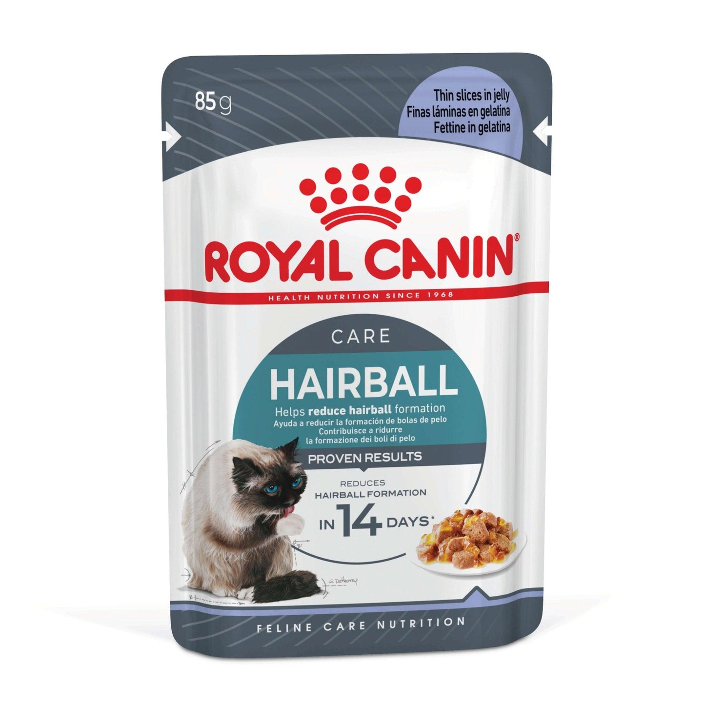 Royal Canin Hairball Care Jelly Adult Wet Cat Food Pouches