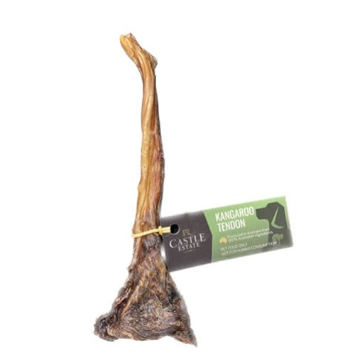 Castle Estate Kangaroo Tendon Dog Treats 1pce