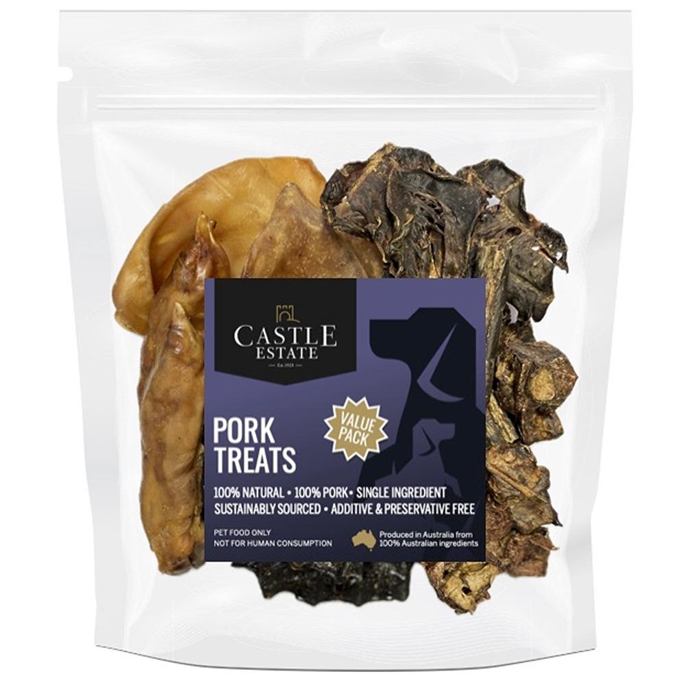 Castle Estate Pork Value Pack Dog Treats