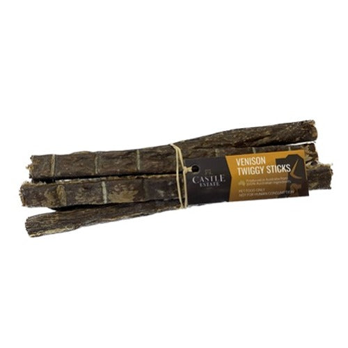 Castle Estate Venison Sticks Dog Treats 5pk