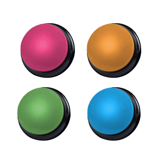 Tech 4 Pets Talk & Communicate Buttons 4 Pack