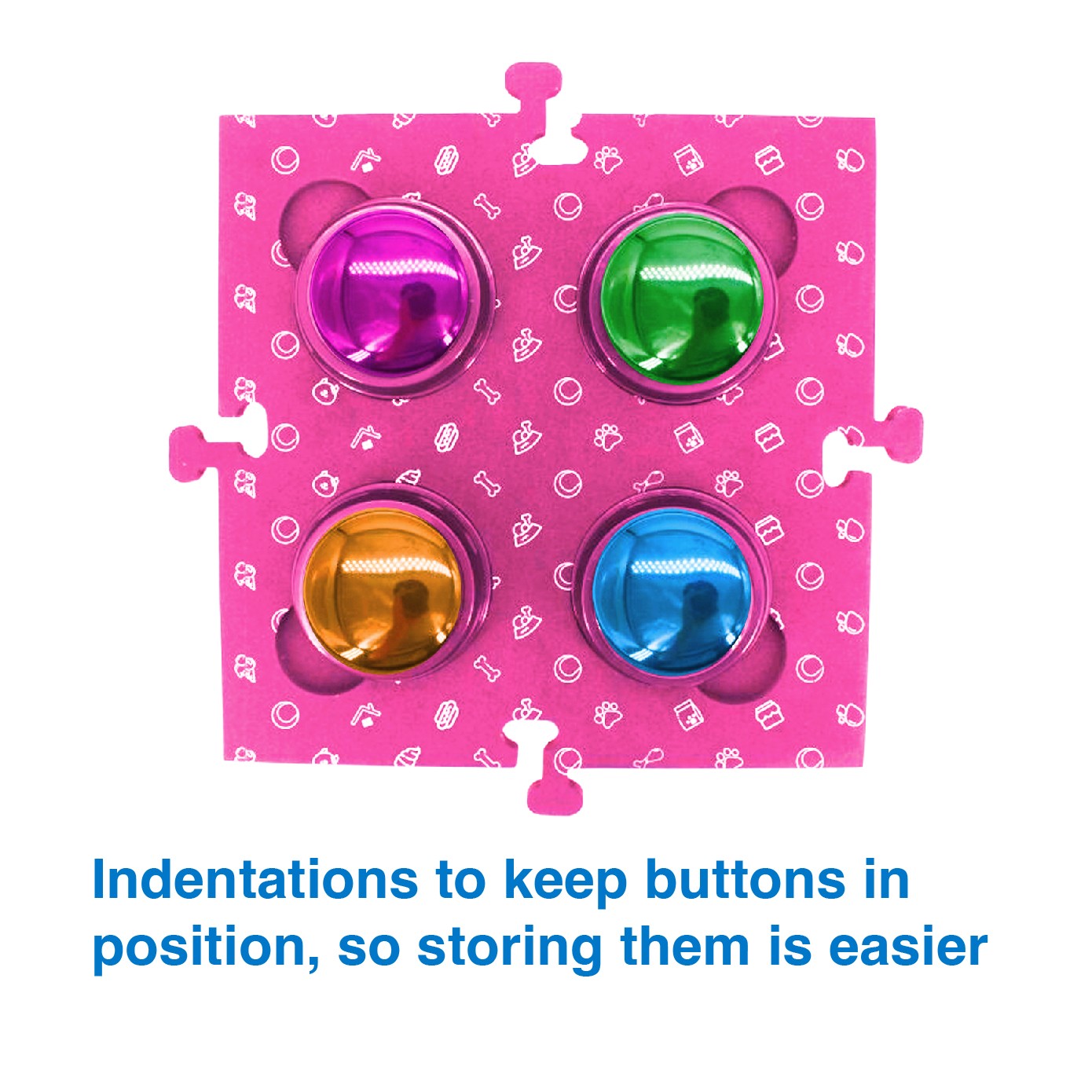 Tech 4 Pets Talk & Communicate Button Mat 2 Pack