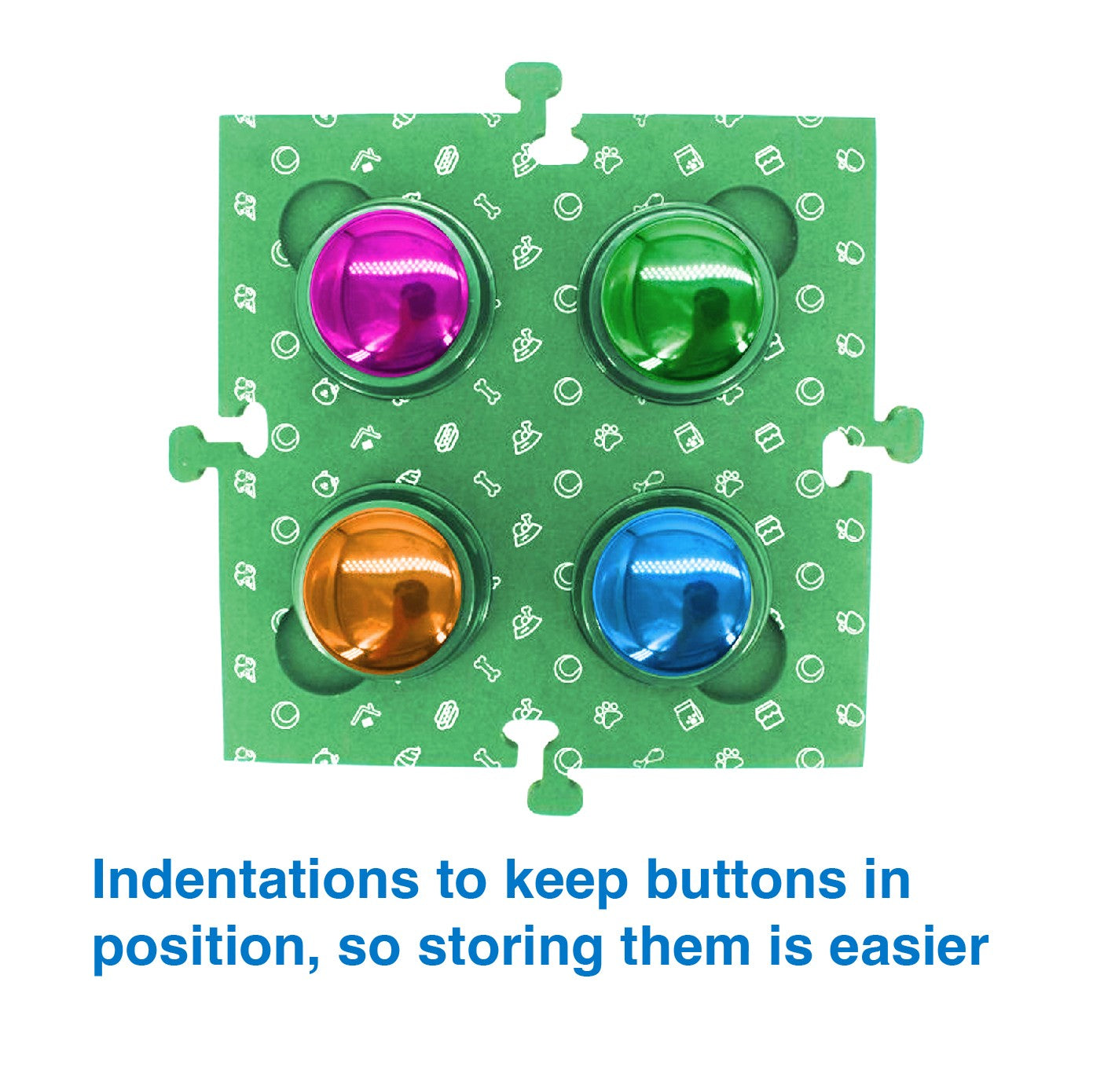 Tech 4 Pets Talk & Communicate Button Mat 2 Pack