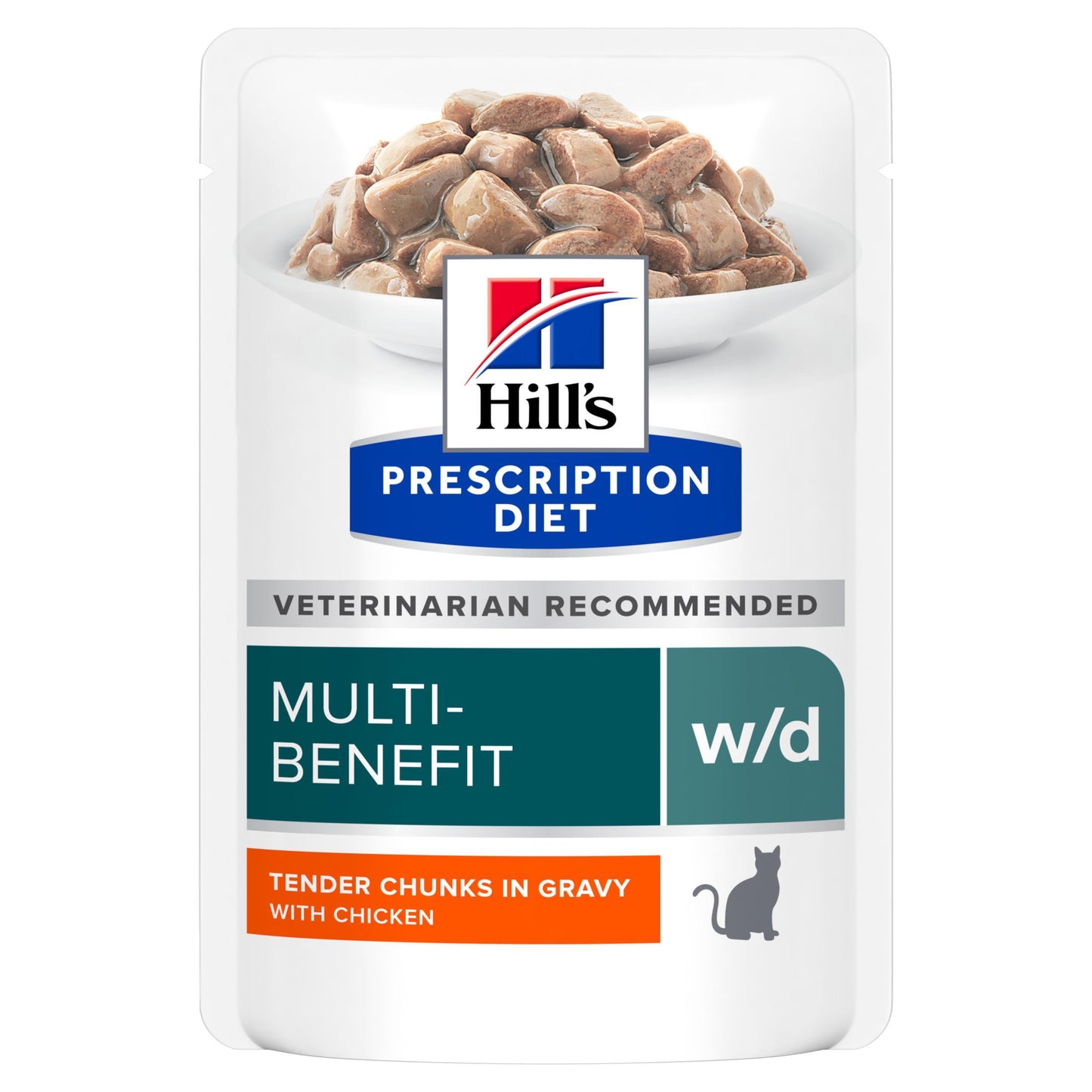 Hill's Prescription Diet w/d Multi Benefit Wet Cat Food Pouch