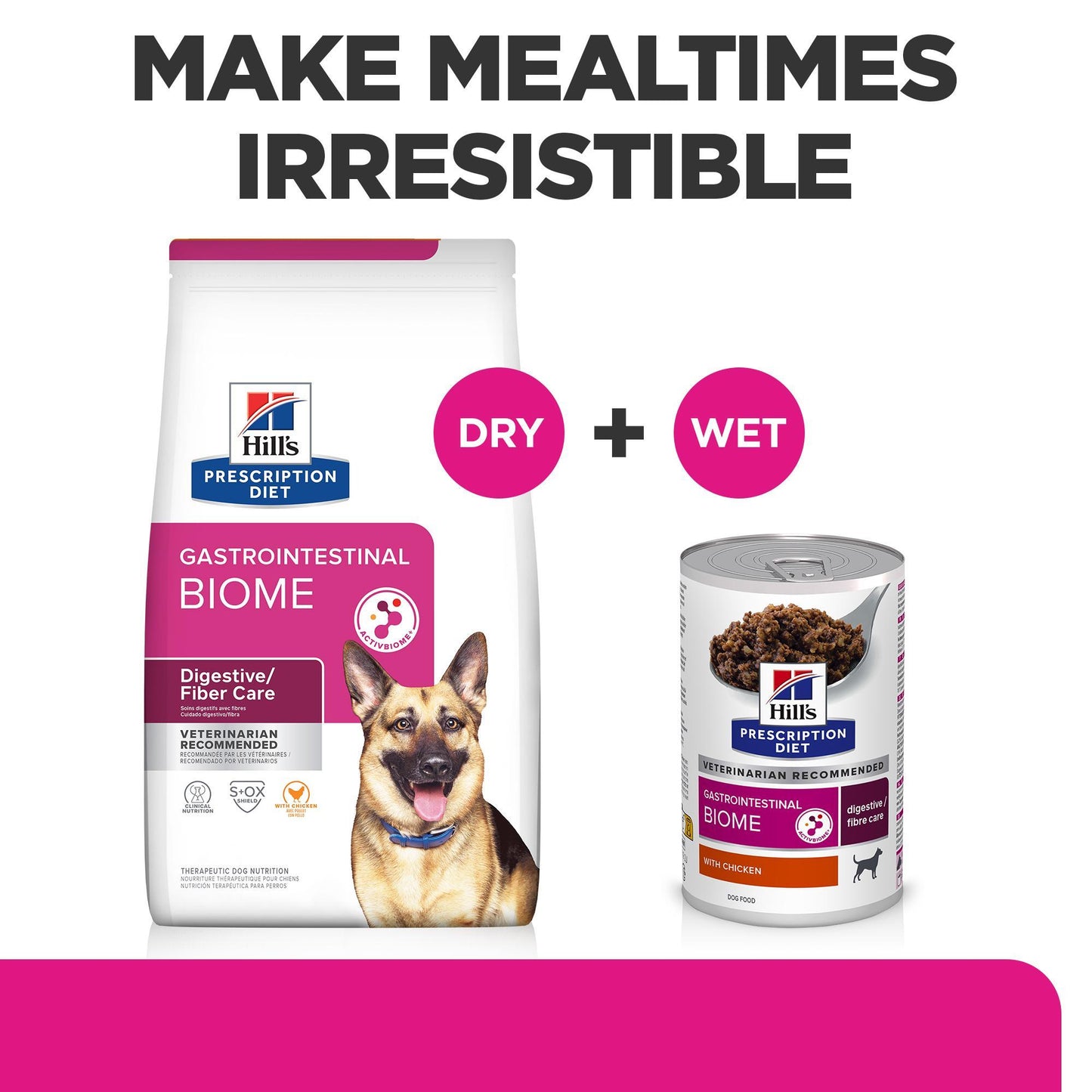 Hill's Prescription Diet Gastrointestinal Biome Digestive Fibre Care Canned Dog Food