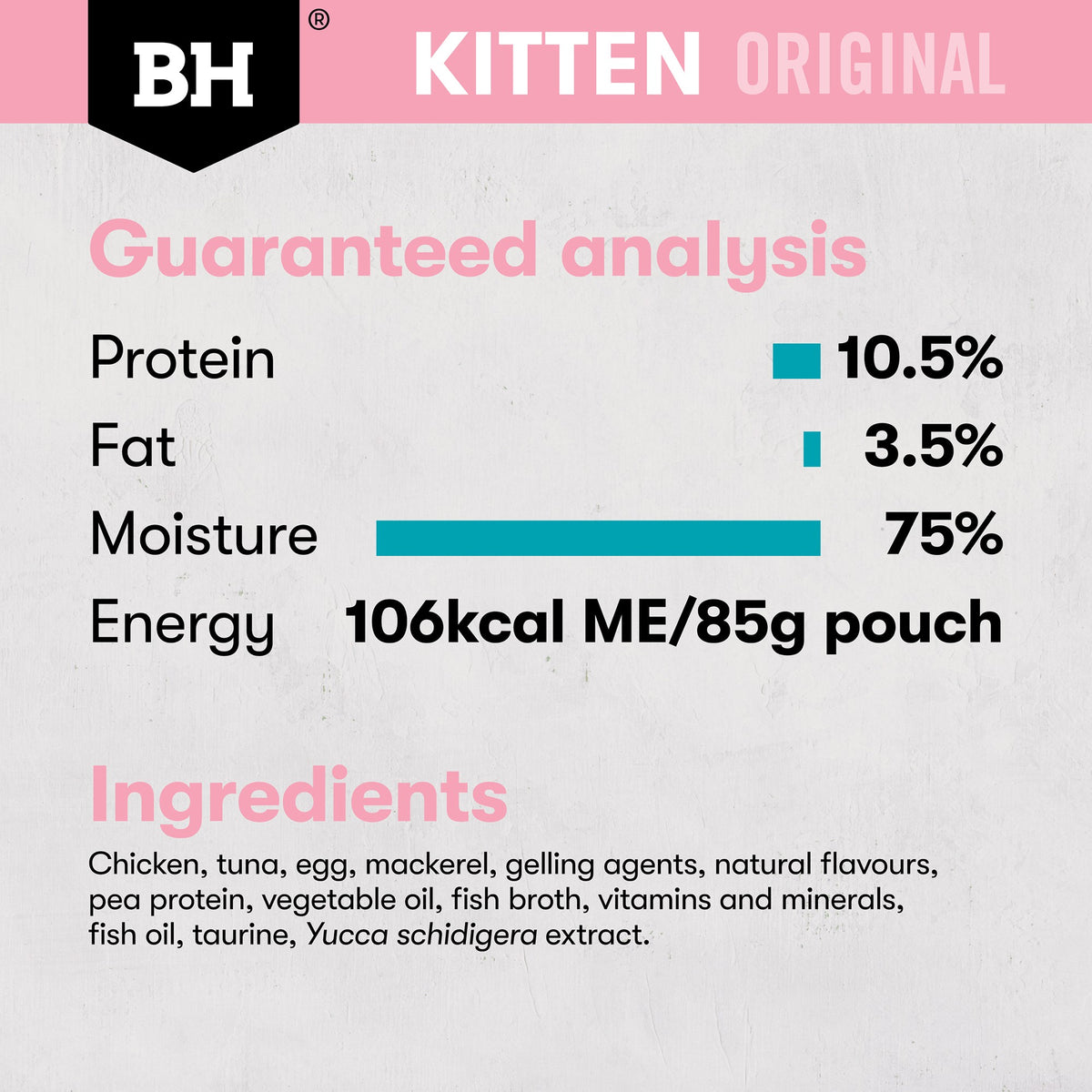 Black Hawk Original Kitten Food Chicken Oceanfish in Gravy