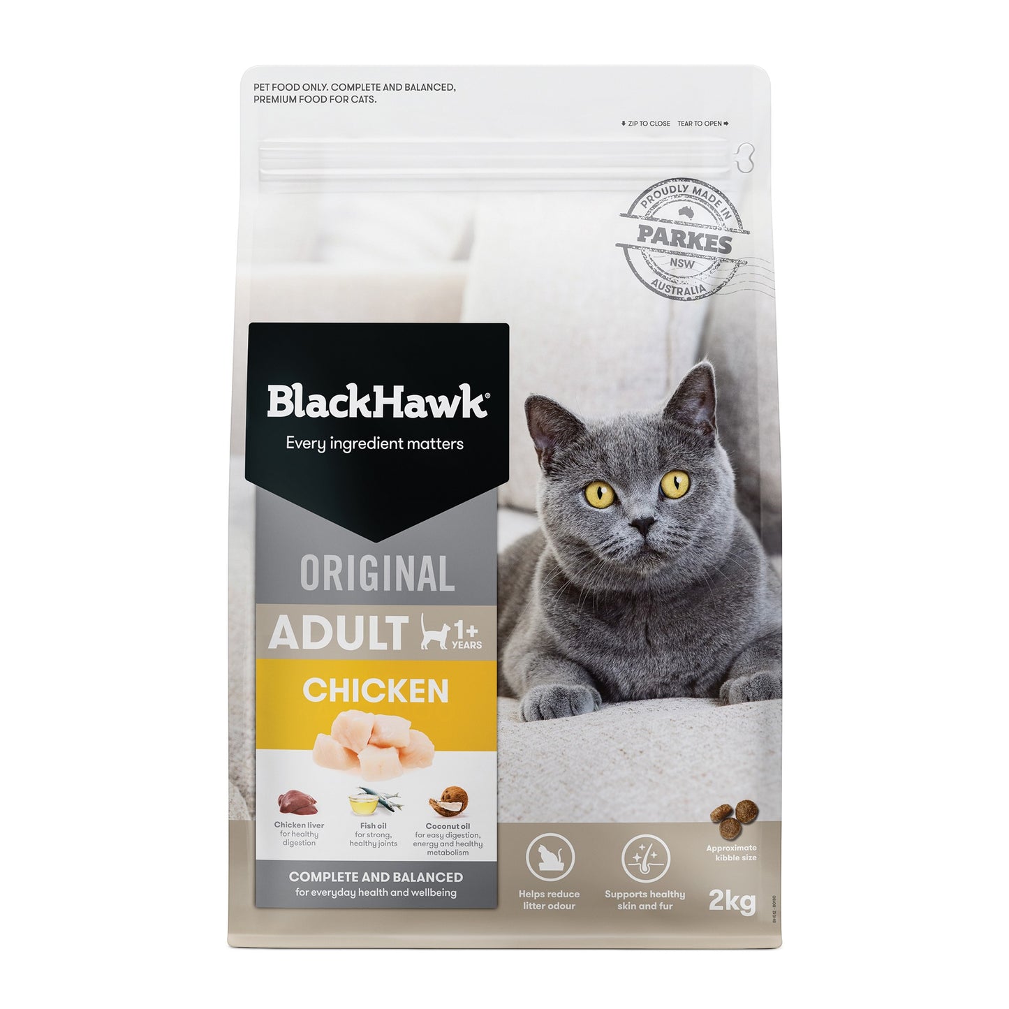 Black Hawk Original Chicken Cat Food