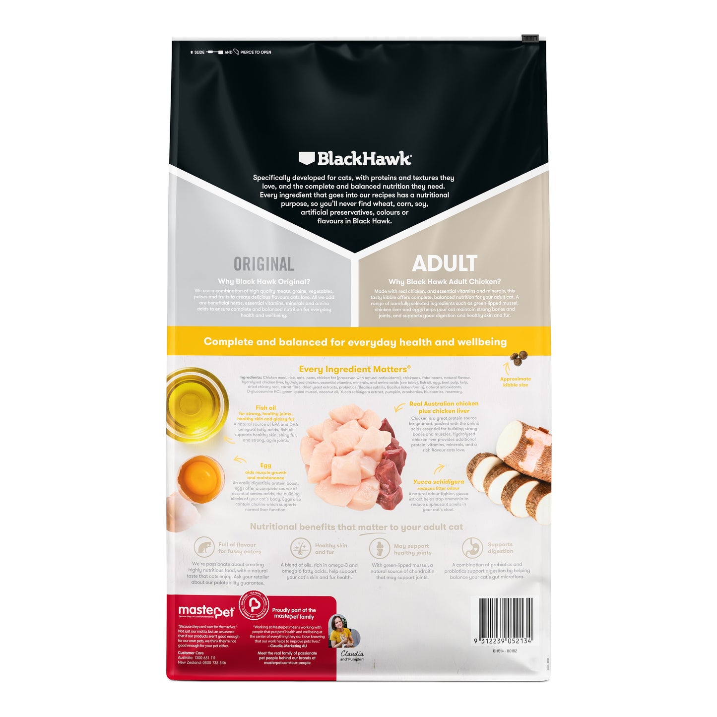 Black Hawk Original Chicken Cat Food