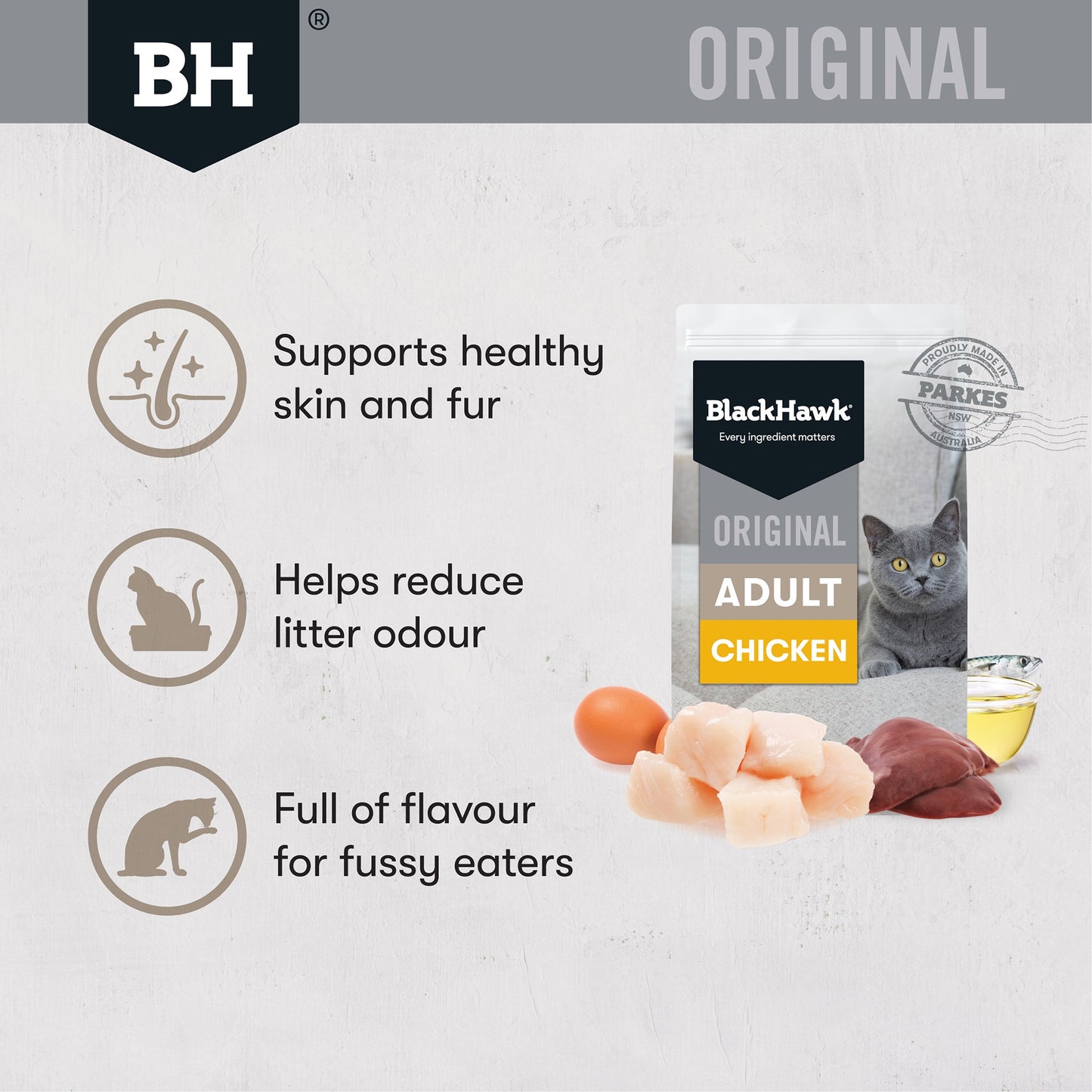 Black Hawk Original Chicken Cat Food