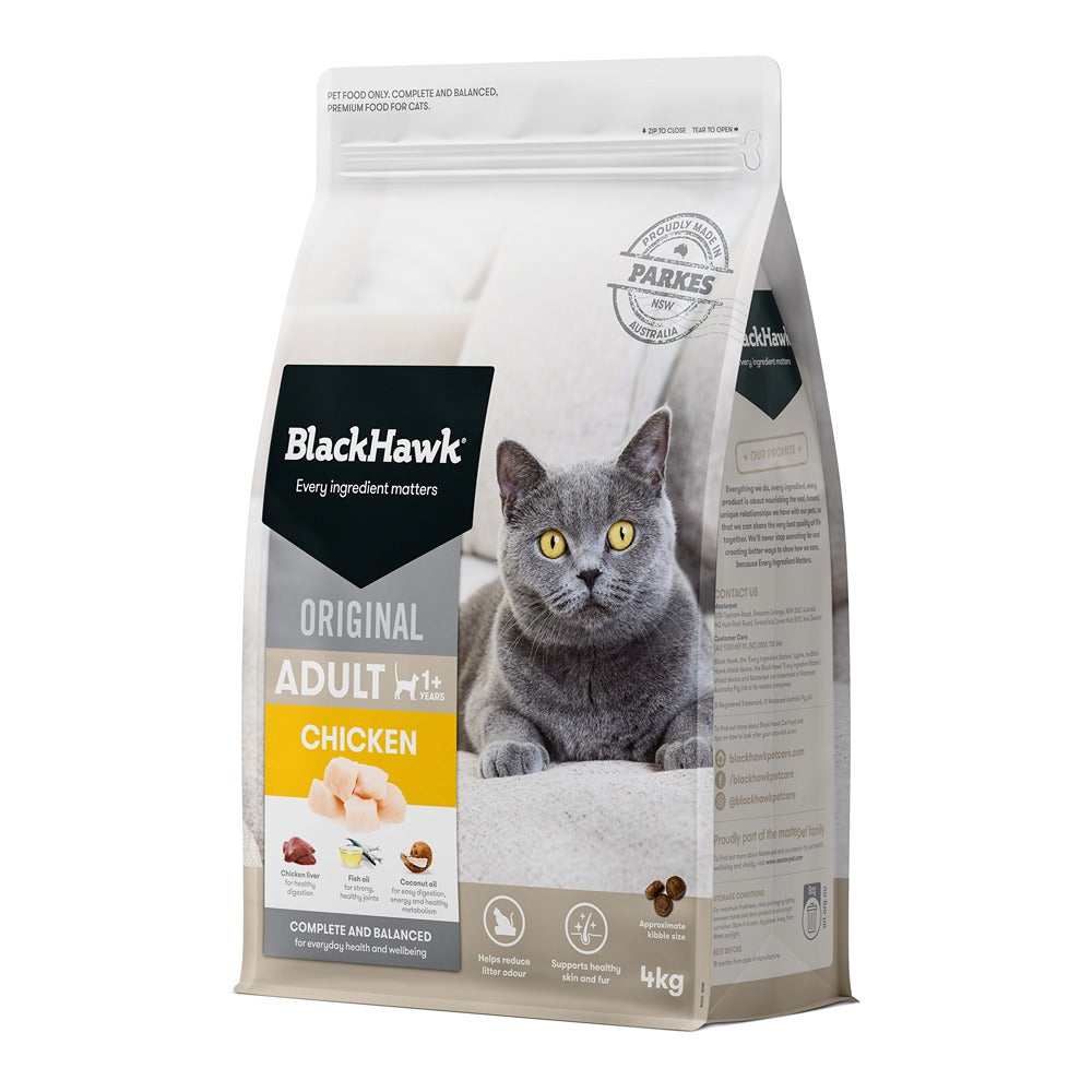 Black Hawk Original Chicken Dry Cat Food