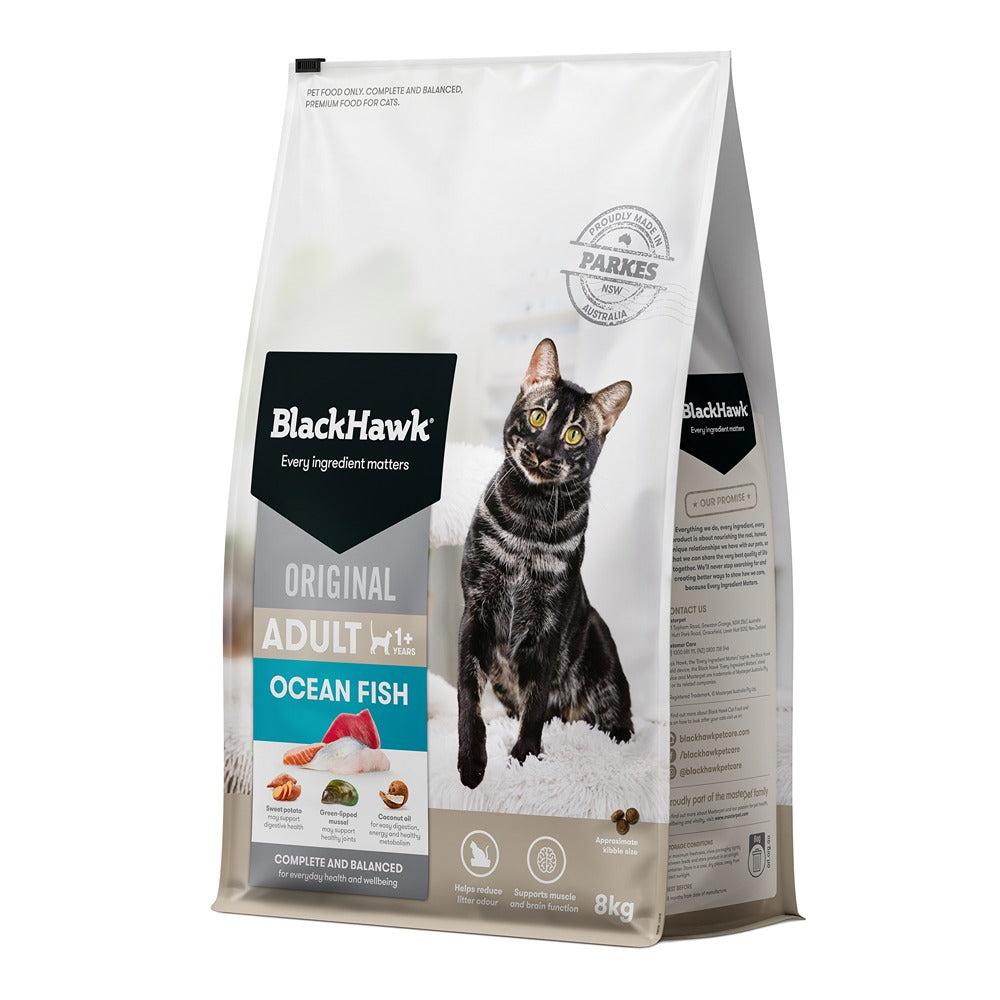 Black Hawk Original Ocean Fish Dry Cat Food