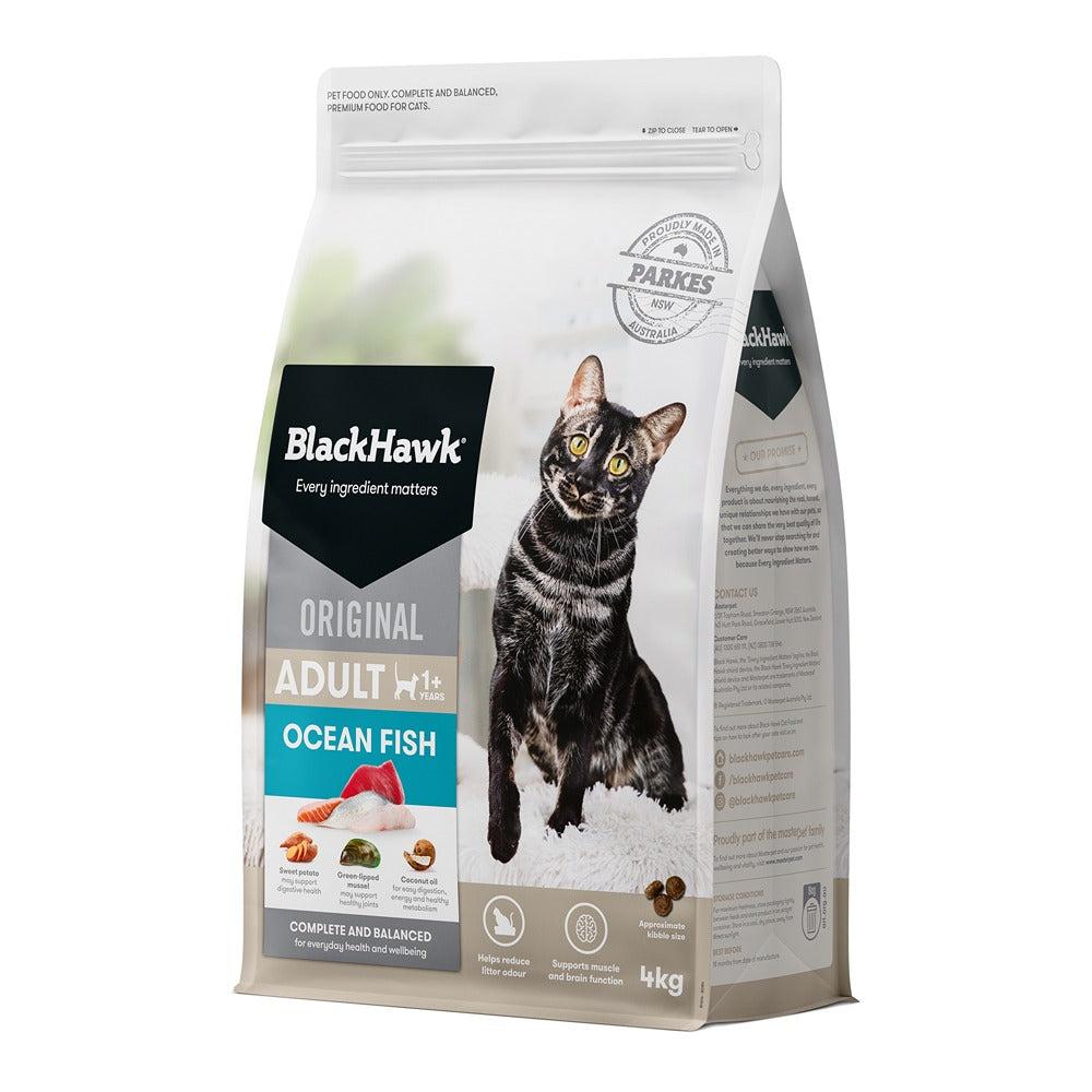 Black Hawk Original Ocean Fish Dry Cat Food