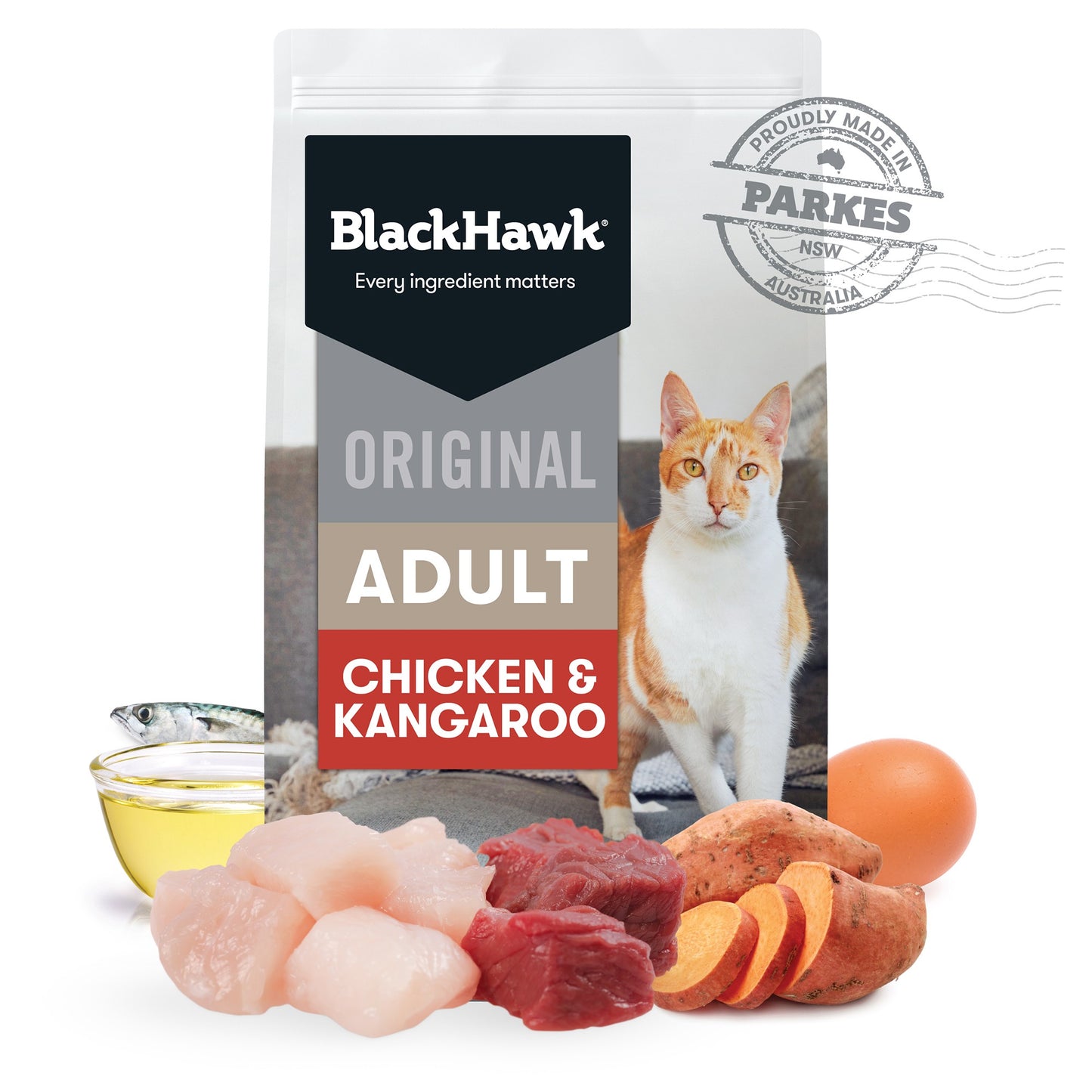 Black Hawk Original Chicken & Kangaroo Adult Dry Cat Food