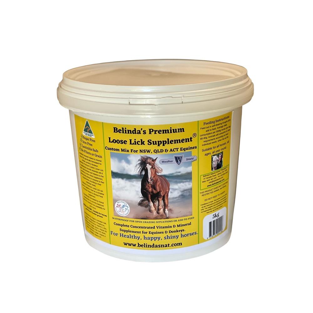 Belinda's Premium Loose Lick NSW & QLD Horse Supplement