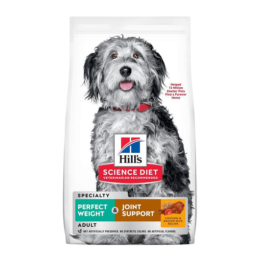 Hill’s Science Diet Adult Perfect Weight + Joint Support Dry Dog Food